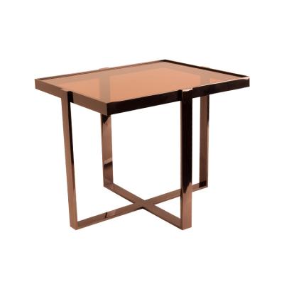 China Factory modern gold metal oem style mini tea table for sale for sale