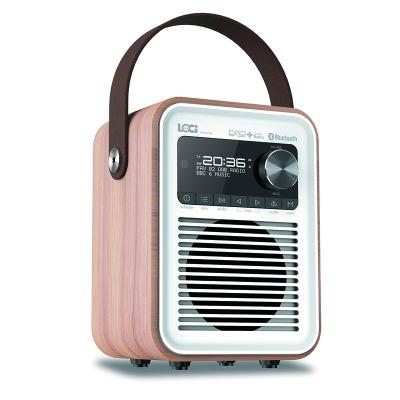 China DAB wireless portable radio with BT/USB/FM radio/alarm/clock radio for sale