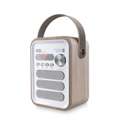 China PORTABLE Wooden Wireless Speaker With FM Radio Support USB Mp3 Music Play for sale