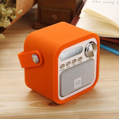 China Wireless Portable Mini BT Speaker with FM Radio and USB Music Playback for sale