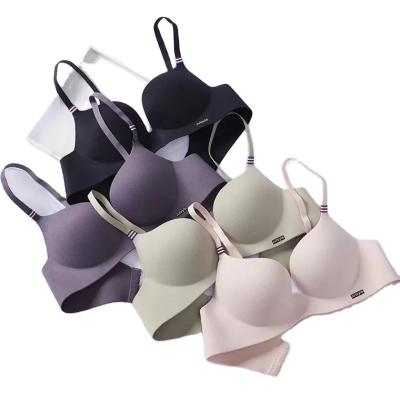 China Wholesale British QUICK DRY Alphabet Comfortable Cheap Comfortable Radio Sexy Seamless Lift Up Women's One Piece Bra for sale