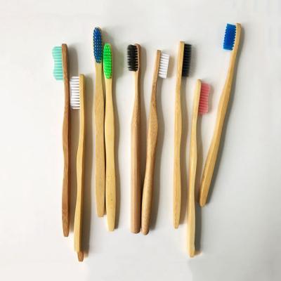 China High Quality Environmental Bamboo Toothbrush 100% Bamboo Toothbrush for sale