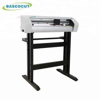 China Automatic sticker bascocut 680mm cutting width 680mm registration servo motor vinyl cutting machine for sale