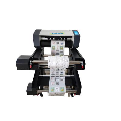 China Bascocut Retail Automatic Roll To Roll Die Cut Label Cutter for sale