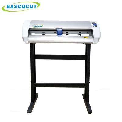 China Vinyl Sticker Bascocut Servo Motor USB Driver Glitter Paper Heat Transfer Cutter Vinyl Cutter Plotter Cut Plotter for sale