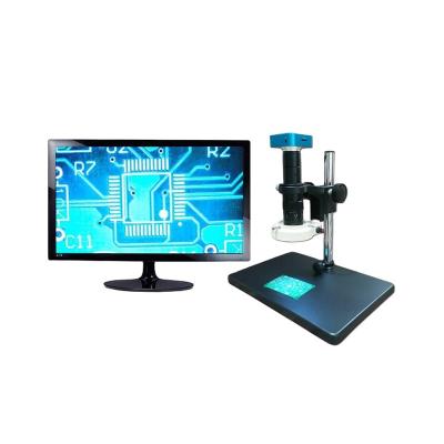 China 2021 Unique Design Aluminum Alloy Hot Sale Electronic Microscope Scanning Video Microscope for sale