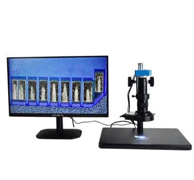 China Aluminum Alloy Industry Visual Microscope Camera Computer Vision Precision With Display for sale