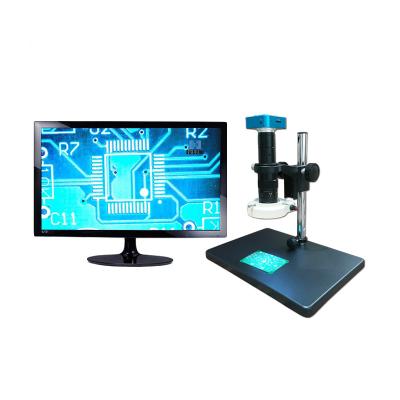 China Aluminum Alloy Industrial Electronic Industry Microscope HD Screen Electron Digital Microscope for sale