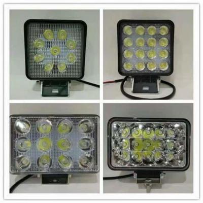 China 48w Excavators Spares 12V 24V Excavator Work Light For Truck Excavator Auto And Car for sale