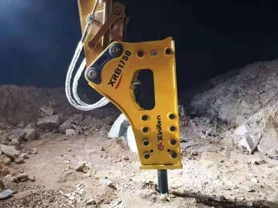 China Silenced Excavator Hydraulic Breaker Hammer Rock Breaker With 68mm Chisel for sale