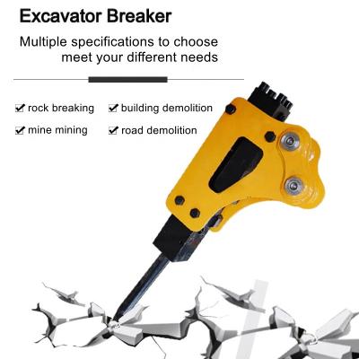 China Drill Rod Hammer Mini Excavator Breaker Hammer Hydraulic Impact Rock Breaker Hammer for sale