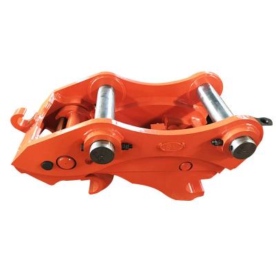 China Mini Excavator Attachments Hydraulic Excavator Quick Coupler With Closed Hook for sale