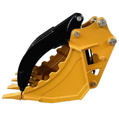 China Cubo hidráulico de pulgar de agarre esqueleto cubo mini excavadora cubo giratorio para excavadora en venta