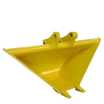 China Trapezoidal Excavator Rock Bucket Q355B 20 Tonne Excavator V Ditch Bucket for sale