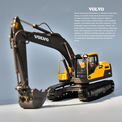 China VOLVO Volvo EC220DL alloy excavator model original engineering vehicle simulation excavator ornaments for sale