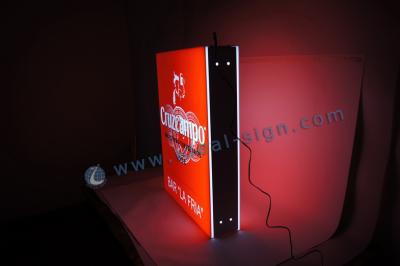 China Customized Acrylic LED Light Boxes For Promotion And Advertising for sale