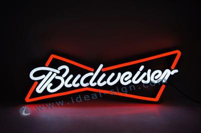 China Budweiser silicon gel fake Neon Signs for sale