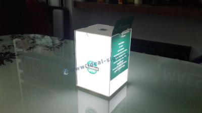 China Illuminate Menu Display for sale