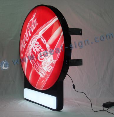 China LED Coca Cola Vacuum Formed Signs for sale