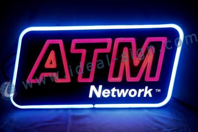 China 24 Hours Working ATM LED Neon Sign/Letters Signage Outside Custom for sale