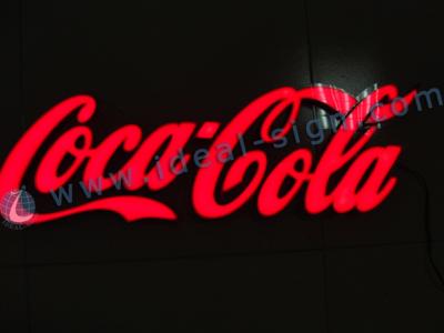 China Coca-cola van Expoxy van de hotel leidde de Acrylhars Teken Binnenoem Te koop