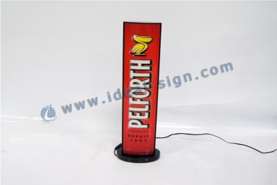 China PELFORTH Vacuum Formed Sign Light Box Standing for sale