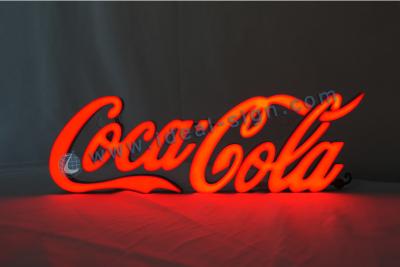 China Teken van de de Brievenleiden Hars van coca-cola het Binnenwoorden voor Club Reclame Te koop