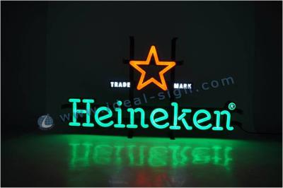 China Weiche LED Leuchtreklame Heineken-Bier-für Bar-Großhandel-Verteiler zu verkaufen