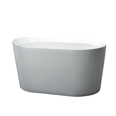 China High End Cheap Price Small Acrylic Deep Soaking Bathtub Freestanding Bathtub for sale