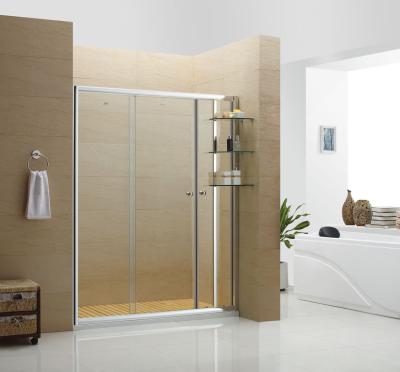 China Cheap Sale Modern Frameless Bathroom Shower Enclosure For Home Suitable Glass Shower Room for sale