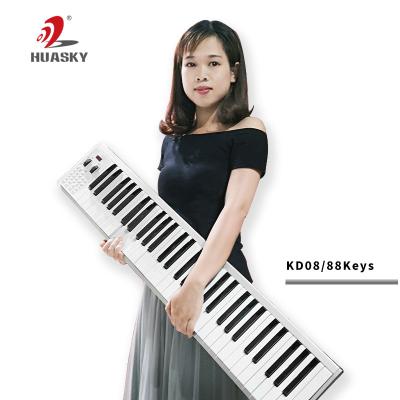 China Factory wholesale 88 keys wireless portable musical instruments electronic piano keyboard for sale