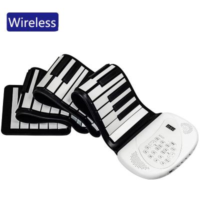 China Professional Waterproof Roll Up Piano Keyboard Piano 88 Keys MIDI Musical Output for sale