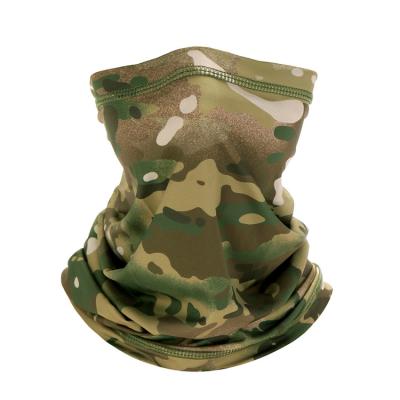 China Absorption Sun Army Sweat Recycling Hunting Increasing Camping Face Cover Tube Scarf Camouflage Magic Neck Cuff for sale