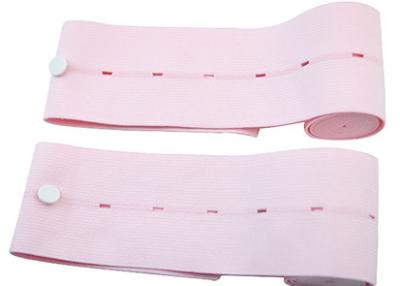 China Correias médicas feitas malha cor-de-rosa elásticas de Cardiotocography CTG à venda