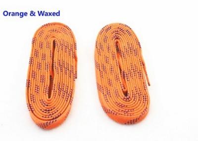 China Durable Braided Fiber Ice Hockey Laces Waxed Waterproof With CE Approved for sale