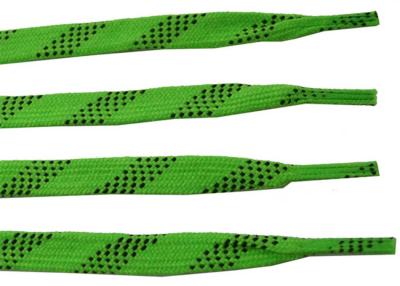 China Professional Unwaxed / Waxed Hockey Skate Laces Waterproof Shoelaces for sale