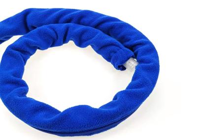 China Washable Soft Fabric CPAP Headgear Straps No Skin Irritation Blue Color for sale