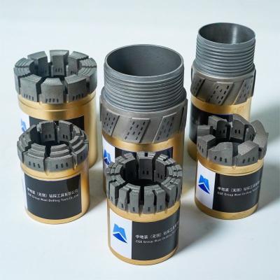 China Taper Profile Impregnated Diamond Core Drill Bit For Fractured Formation for sale