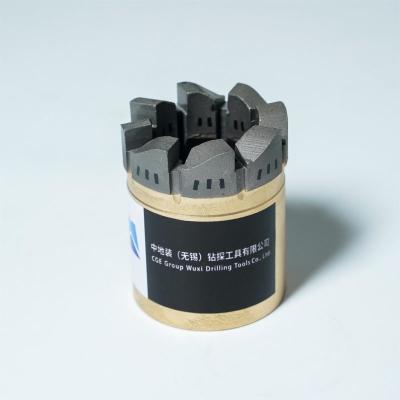 China P / WL W Profile Impregnated Diamond Core Bit , High Efficieney Core Hole Drill Bits for sale