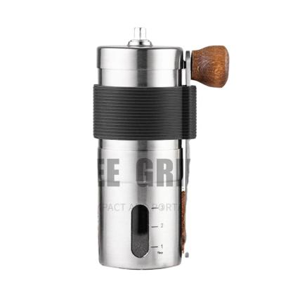 China Sustainable Portable Stainless Steel Hand Coffee Grinder Machine For Office for sale