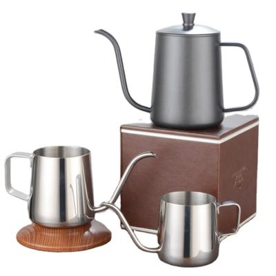 China Sustainable Temperature Stainless Steel Coffee Spill Over Electric Gooseneck Kettle Coffee Drip Kettle for sale