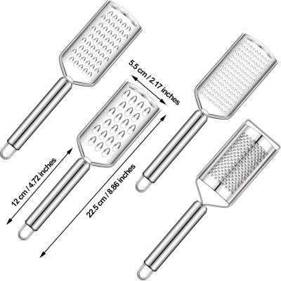 China Sustainable Stainless Steel Sharp Blade Shredded Coconut Zester Grater for sale