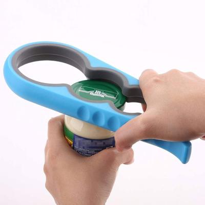 China Sustainable kitchen rubber can opener, non-slip suitable for small hands or the elderly for sale