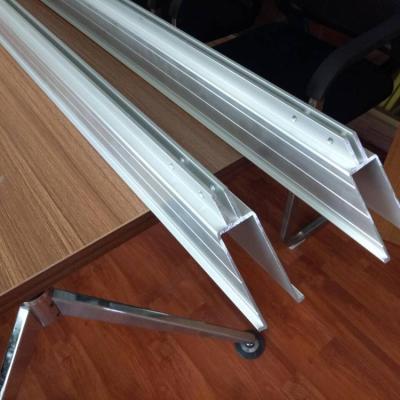 China Decorations 6063 extrusion t5 aluminum profile curved aluminum profile canopy curved aluminum extrusion for sale