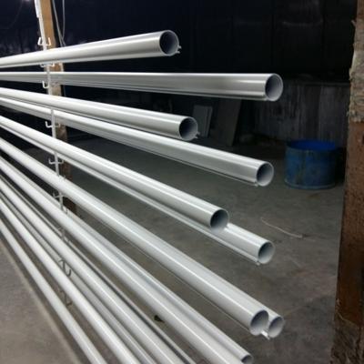 China Custom Aluminum Pipe Profile Constructure Pipe Extruded Aluminum Tube 6061 For Tent Pole for sale