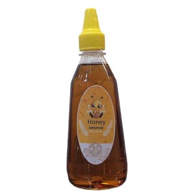 China 400g Plastic Squeeze Bottle Natural Honey 400g Squeeze Bottle for sale