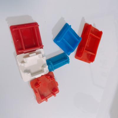 China 41x41MM 316 SS Plastic Unistrut Caps Red Blue Unistrut PVC Cover for sale