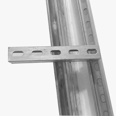 China Construction Unistrut Steel Metal Strut Channel Cold Rolled 41mm SGS for sale