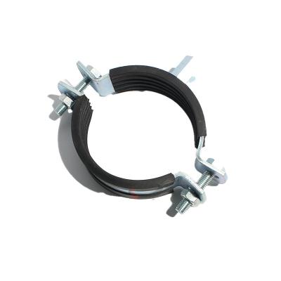 中国 M8 M10 Pg Rubber Lined Strut Channel Pipe Clamp R Types Hose Clamps RoHs 販売のため