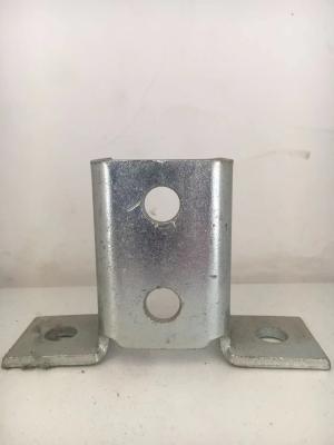 China Heavy Duty 10 Ft. Zinc Plated Steel 4-Hole Base Strut Fitting for sale